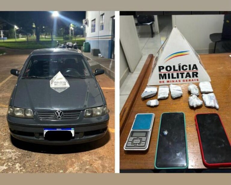 Homem é preso por Tráfico de Drogas durante patrulhamento preventivo em Monte Alegre de Minas