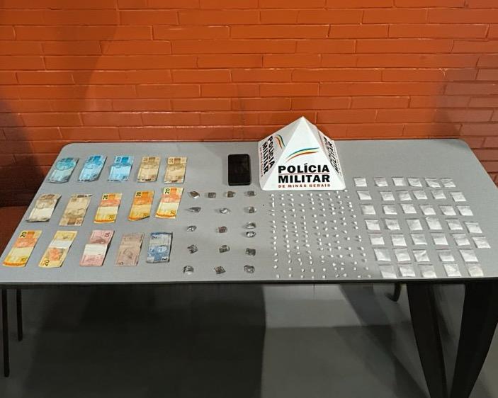 Homem de 37 anos é preso por tráfico de drogas no Bairro Independência, em Ituiutaba (MG)