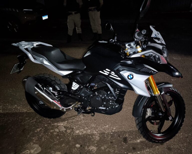 PMMG recupera moto furtada em Uberlândia e prende em flagrante suspeito de receptação em Ituiutaba