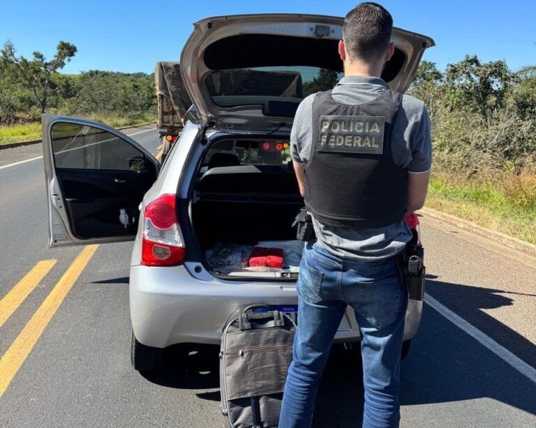 Polícia Federal prende traficante e apreende 30 kg de maconha em Uberlândia