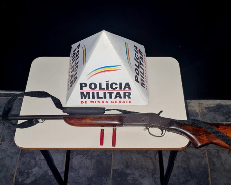 Violência doméstica em Ipiaçu termina com prisão em flagrante e apreensão de arma na zona rural