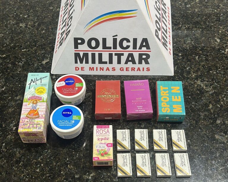 Polícia Militar prende homem por furto em comércios de Ituiutaba (MG)