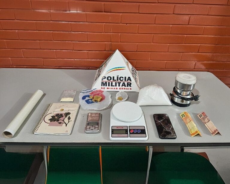 Homem é preso pela PMMG por violência contra a mulher e tráfico de drogas em Ituiutaba