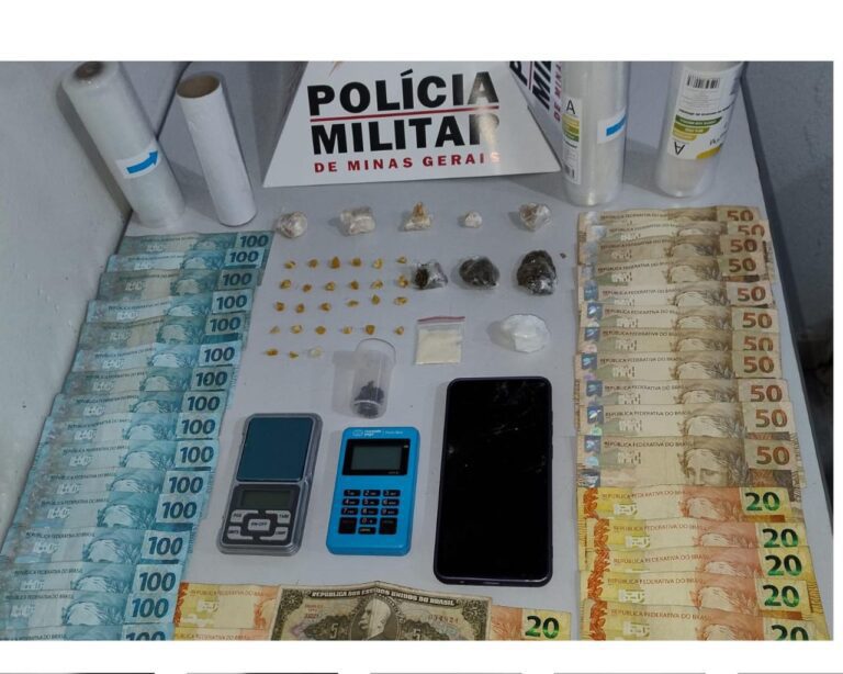 PMMG prende homem por Tráfico de Drogas em Santa Vitória, no Triângulo Mineiro