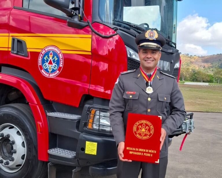 Comandante do Corpo de Bombeiros de Ituiutaba recebe Medalha da Ordem do Mérito Imperador Dom Pedro II