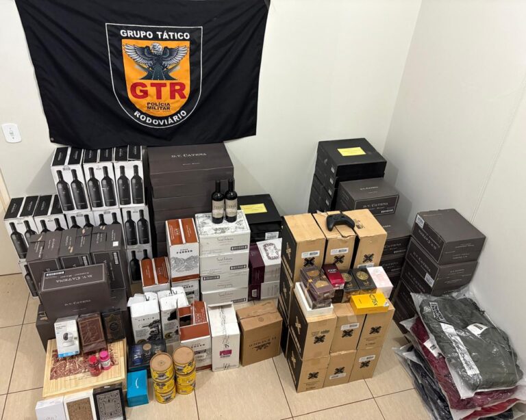 Carga de vinhos argentinos é apreendida durante operação na MGC-497, em Campina Verde