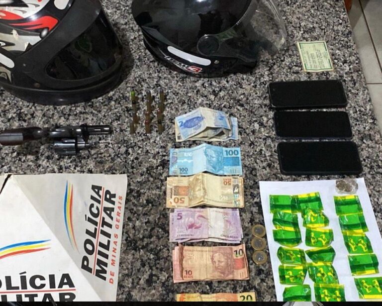 PMMG prende dupla suspeita de tentativa de homicídio em Monte Alegre de Minas