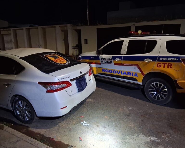 Homem é preso pela PMRvMG por receptação de carro em Uberlândia