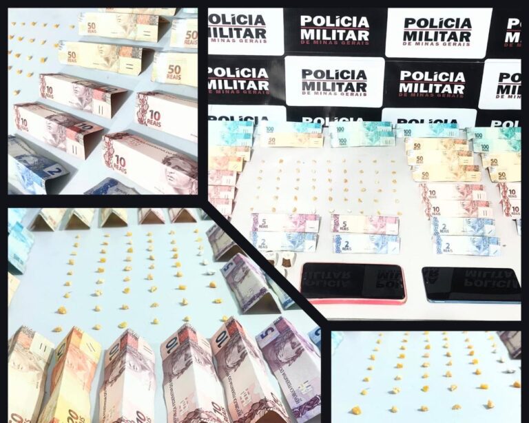 Mulher é presa por tráfico de drogas durante operação policial em Santa Vitória (MG)