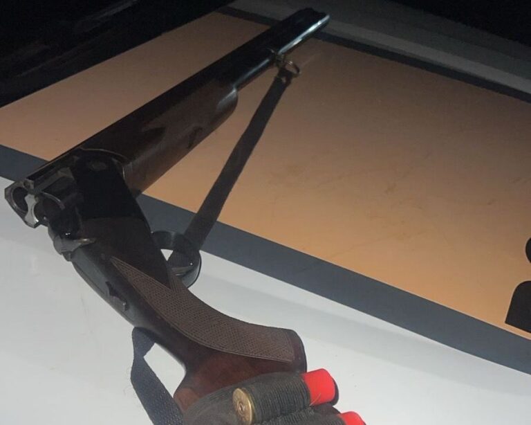Condenado por duplo homicídio é preso por porte ilegal de arma na MG-255