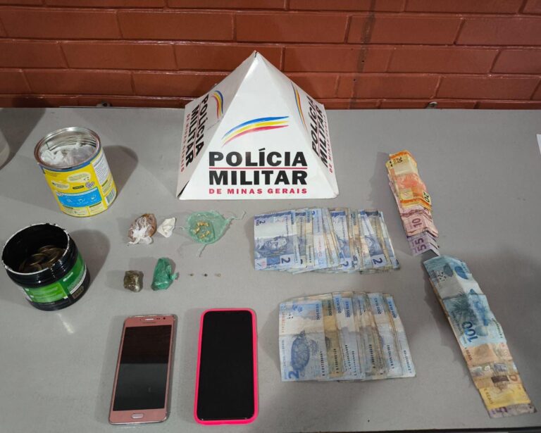 Homem é preso com drogas durante patrulhamento da PMMG em Ituiutaba