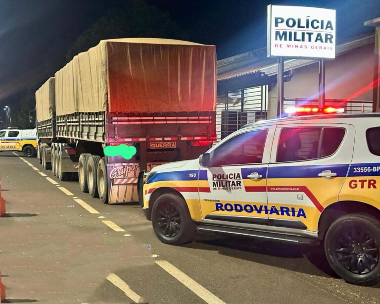 Polícia Rodoviária prende motorista e apreende veículos adulterados na BR-050 em Uberaba (MG)