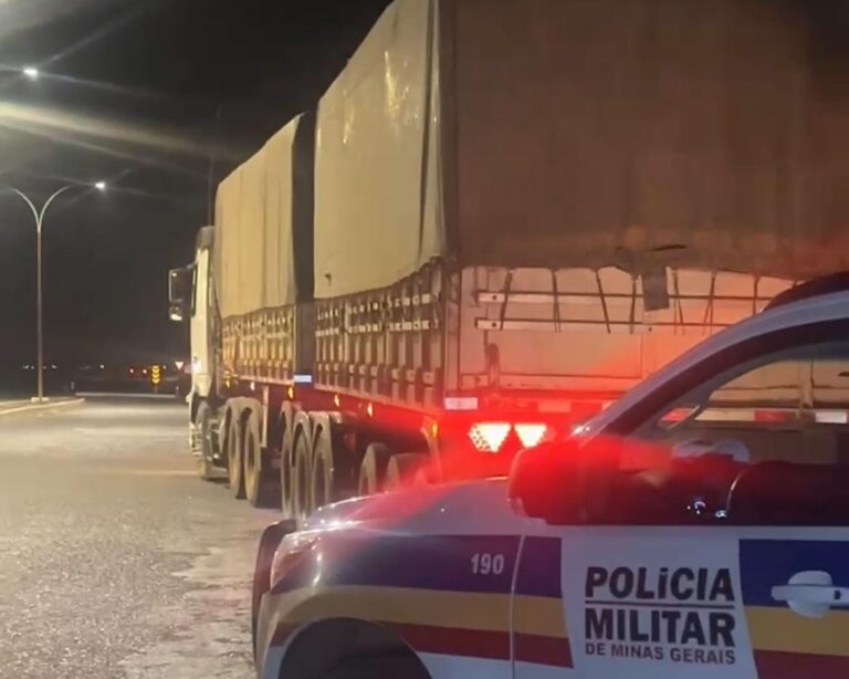 PMRvMG apreende Rodotrem com sinais de adulteração em Araguari
