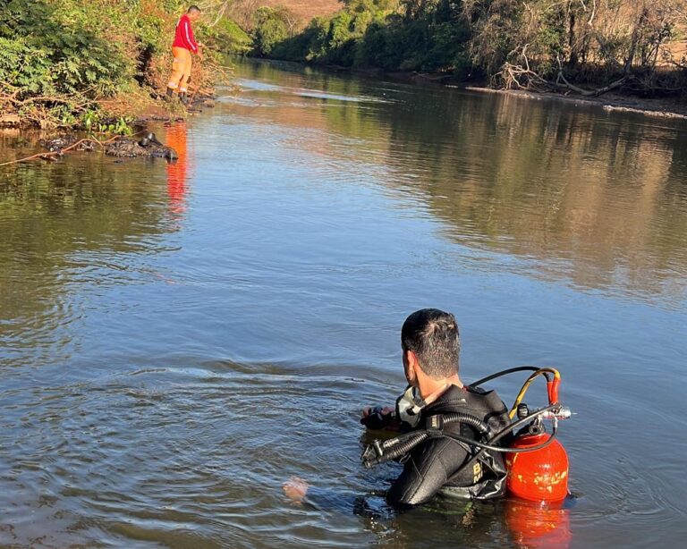Corpo de homem desaparecido é encontrado no Rio Tijuco em Ituiutaba (MG)