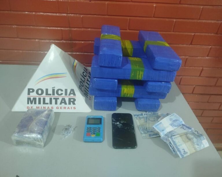 Carro de aplicativo vira transporte do crime e motorista é preso com drogas em Ituiutaba (MG)