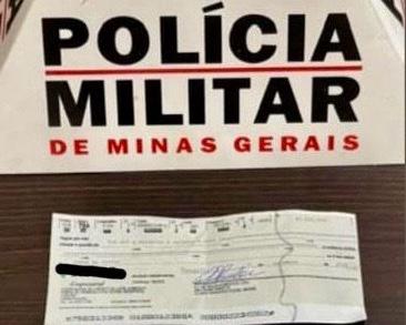 Homem é preso em Canápolis ao tentar trocar cheque falsificado em supermercado