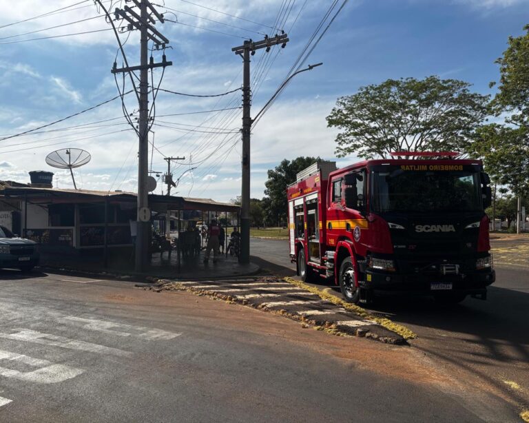 Incêndio é registrado em lanchonete no Centro de Ituiutaba