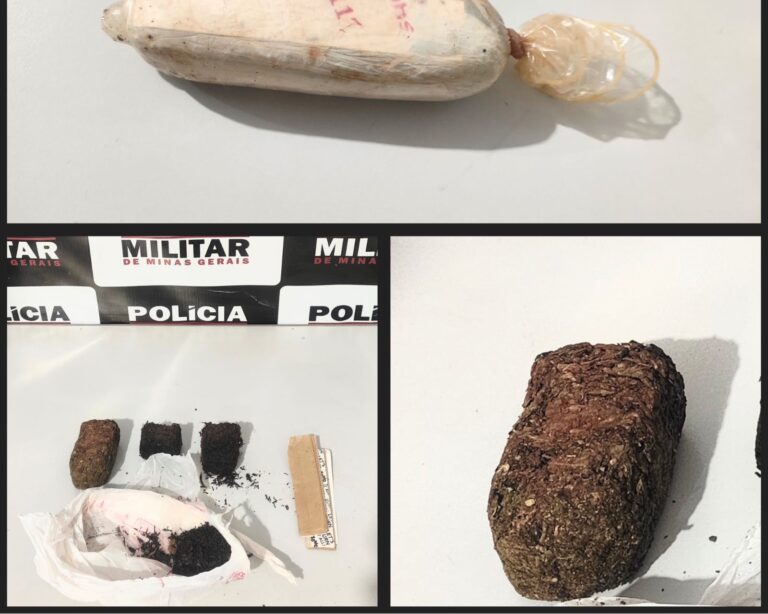 Mulher é presa por portar drogas no presídio de Santa Vitória (MG)