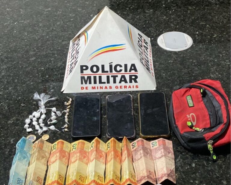 PMMG desarticula comercialização de drogas dentro do Cemitério Municipal do Prata