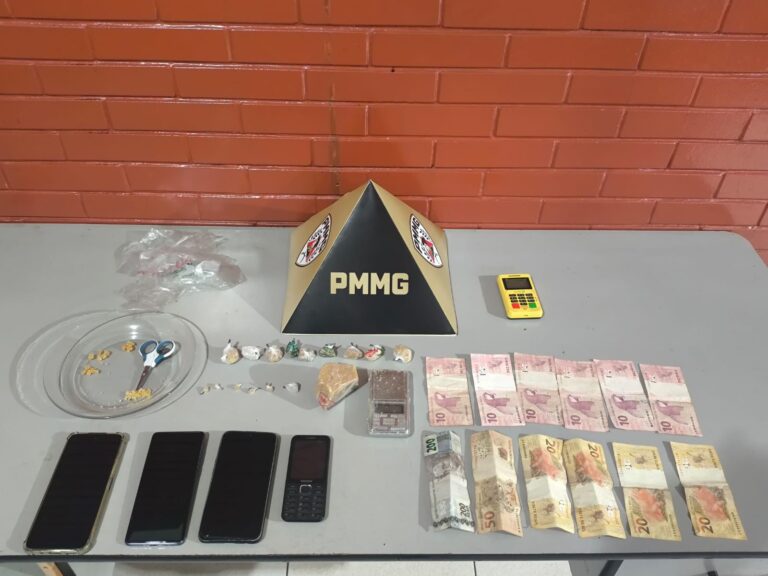 PM prende homem suspeito de comandar uma central de delivery de drogas em Ituiutaba