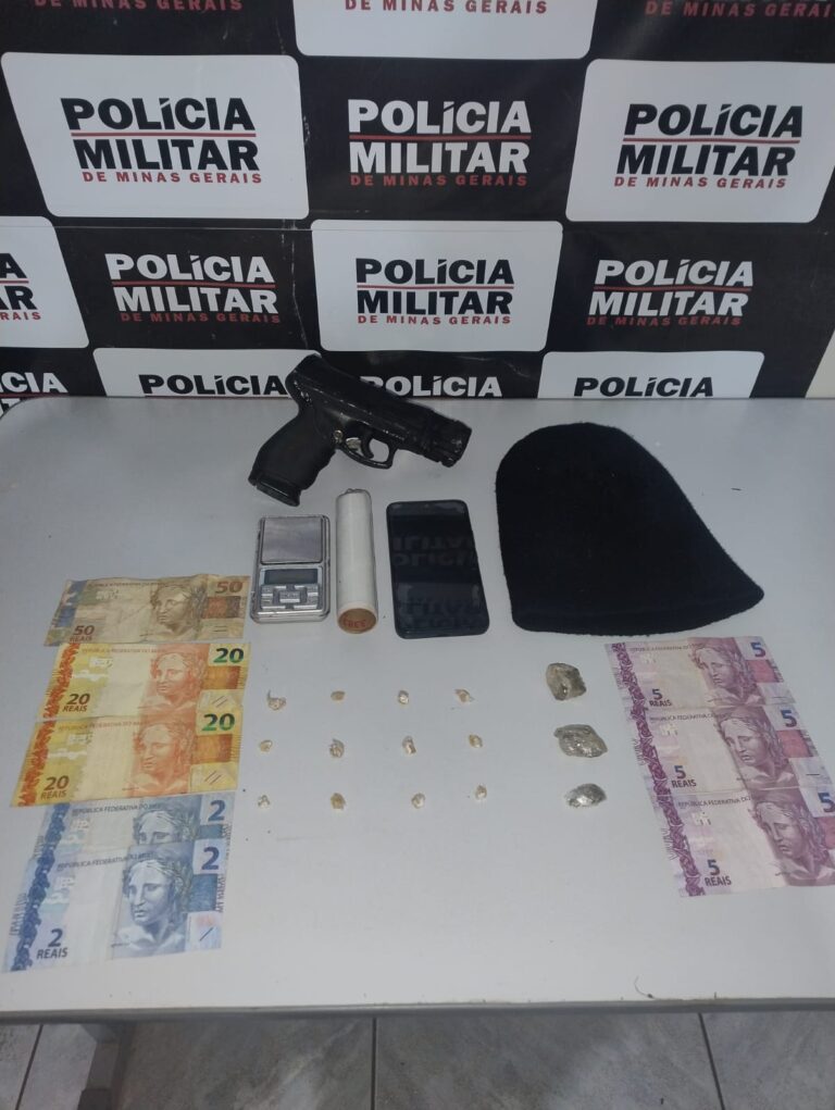 PM prende jovem de 16 anos suspeito de tráfico de drogas em Santa Vitória