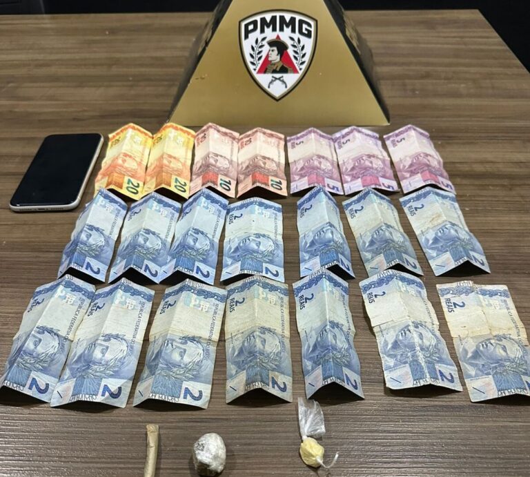 PM prende jovem suspeito de tráfico de drogas em Centralina após denúncia anônima