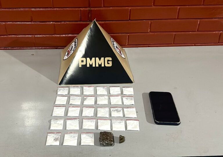 Polícia Militar prende casal por tráfico de drogas após abordagem em Ituiutaba