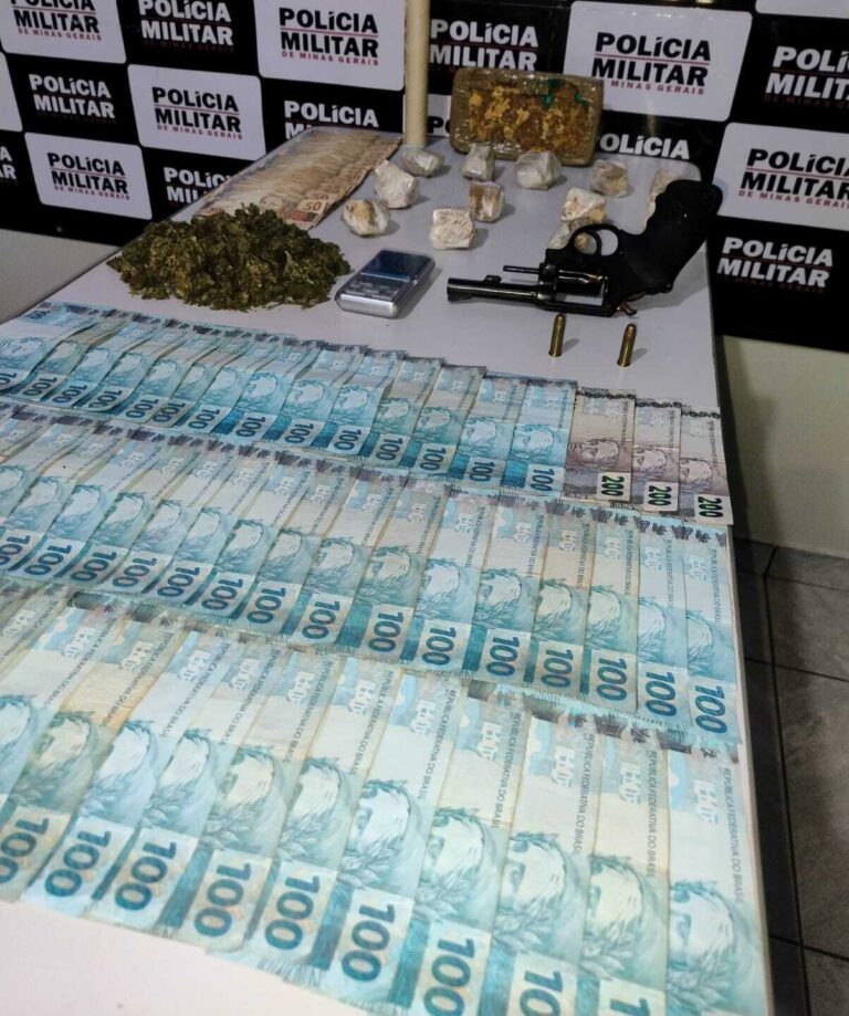 Polícia Militar prende mulher de 32 anos por tráfico de drogas no Bairro Brasil, em Santa Vitória