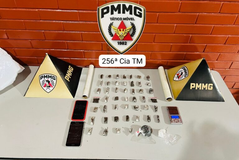 Polícia Militar prende casal por tráfico de drogas no bairro Junqueira, em Ituiutaba, após denúncia anônima