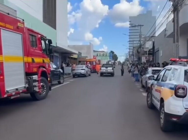 Prédio no centro de Ituiutaba é evacuado após vazamento de gás