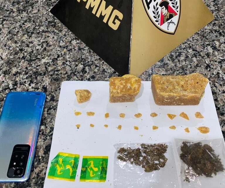 PM prende jovem de 19 anos e apreende crack e maconha durante operação em Monte Alegre de Minas