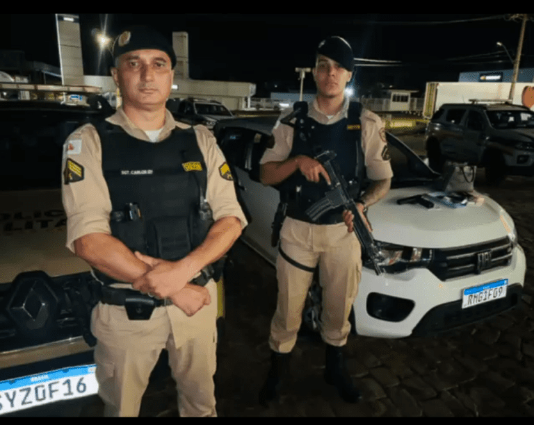 PM recupera veículo roubado e prende autor após cerco policial em Ituiutaba