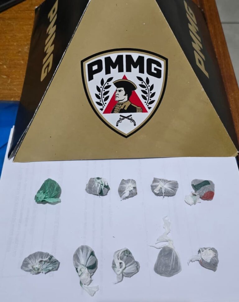 PM prende jovem por suspeita de tráfico de drogas após denúncia em Monte Alegre de Minas