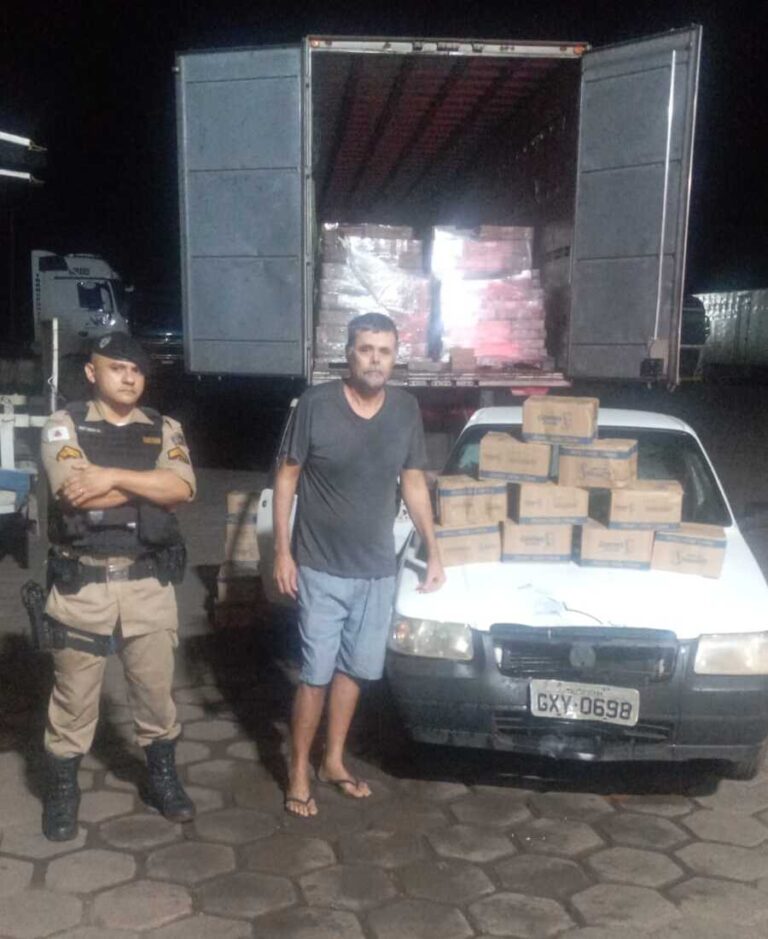 PM recupera carga furtada após perseguição e evita prejuízo na BR-153, em Canápolis