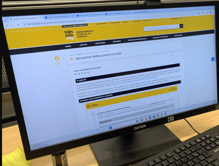 Detran-MG orienta motoristas sobre como recorrer de multas de trânsito