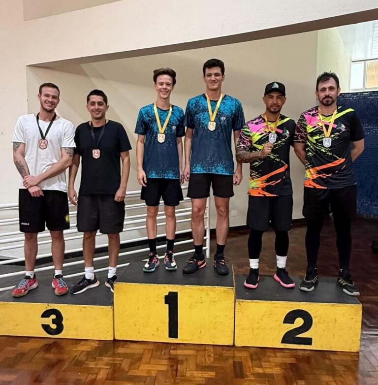 Dupla de Ituiutaba do Clube de Campo Beira Rio vence o Circuito Mineiro de Peteca 2026
