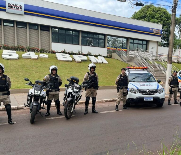 54º BPM divulga balanço com quase 200 operações realizadas durante o feriado em Ituiutaba e região