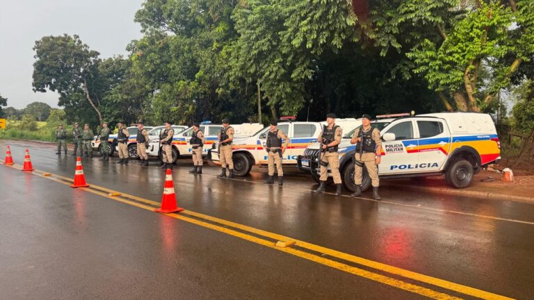 PM deflagra “Operação Agrogerais Seguro” reforçando segurança na zona rural do município de Campina Verde