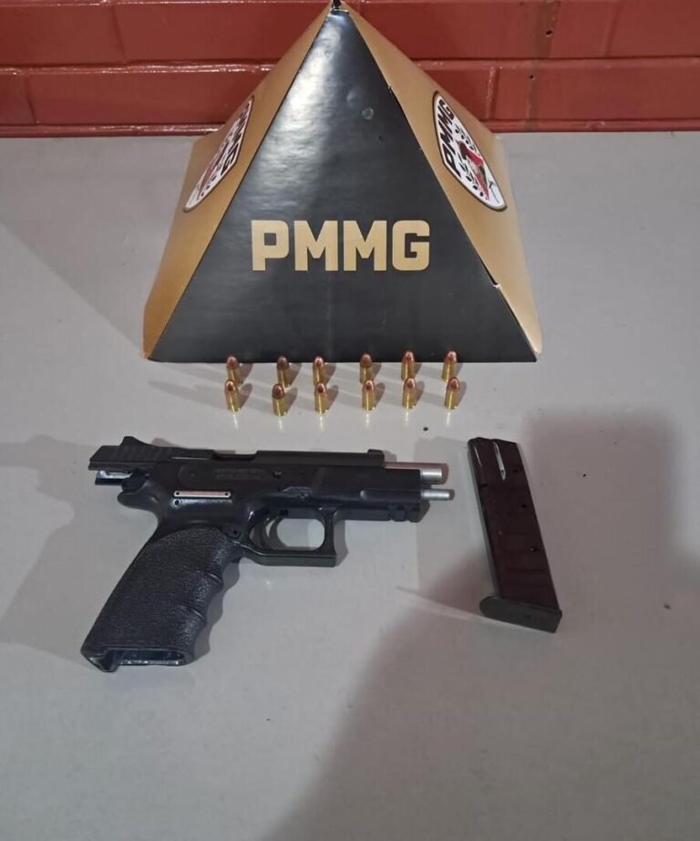 Homem é preso por porte ilegal de arma após ser flagrado por câmeras de monitoramento em Ituiutaba