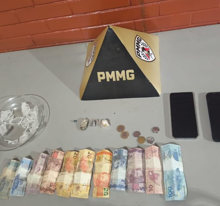 PM prende dois homens em flagrante por tráfico de drogas em Ituiutaba