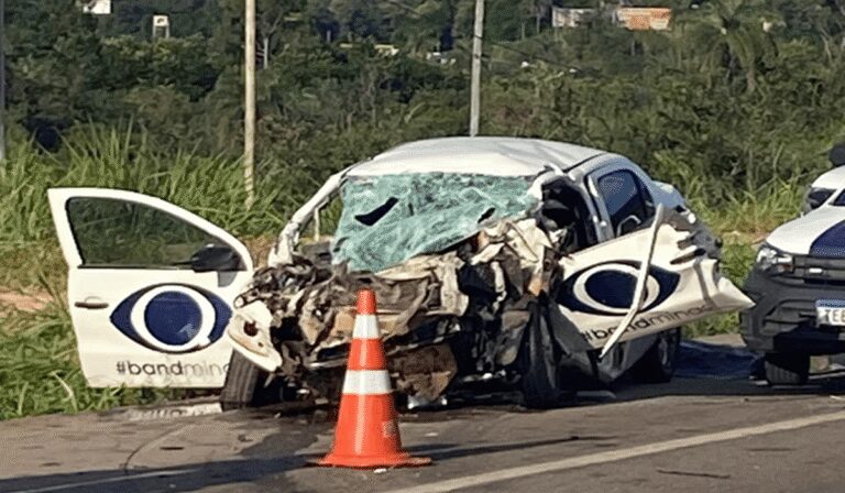 Acidente na BR-381 mata cinegrafista da Band Minas e deixa repórter em estado grave