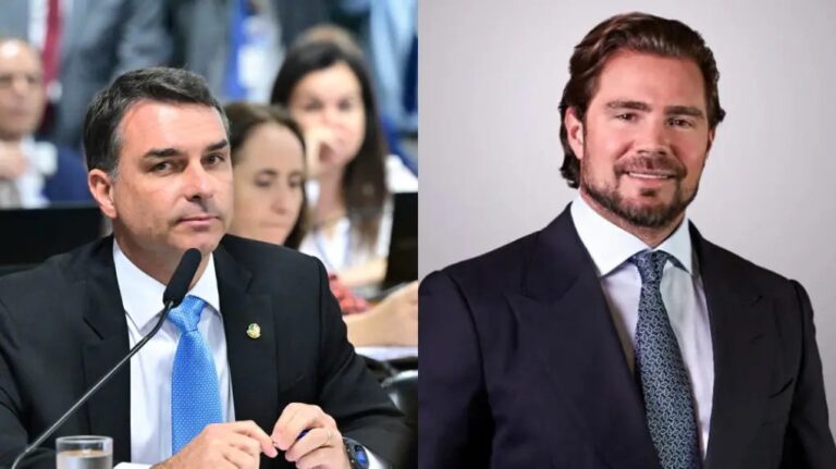 Áudio: Flávio Bolsonaro cobra repasse de dinheiro de Vorcaro para filme sobre Jair Bolsonaro