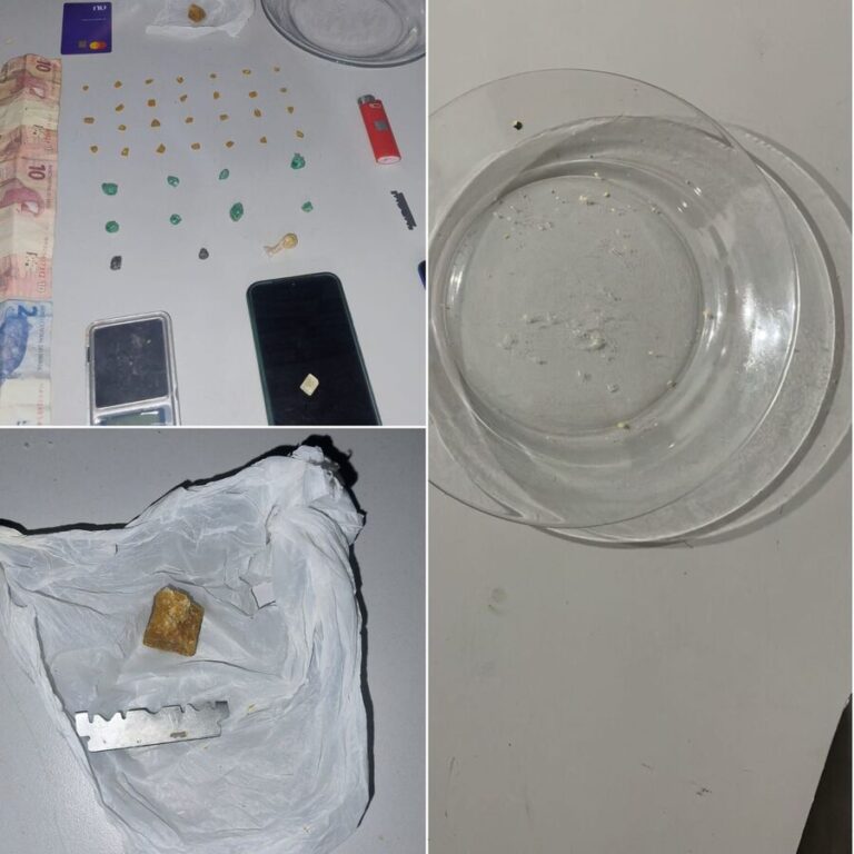 PM prende três suspeitos e apreende drogas durante operação em Santa Vitória