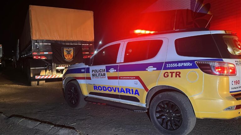 Caminhoneiro é preso por suspeita de adulteração de semirreboque na BR-050 em Uberlândia