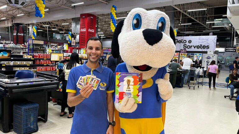 Supra Supermercado e Famoso Pão anunciam maior estoque de álbuns e figurinhas da Copa 2026, em Ituiutaba
