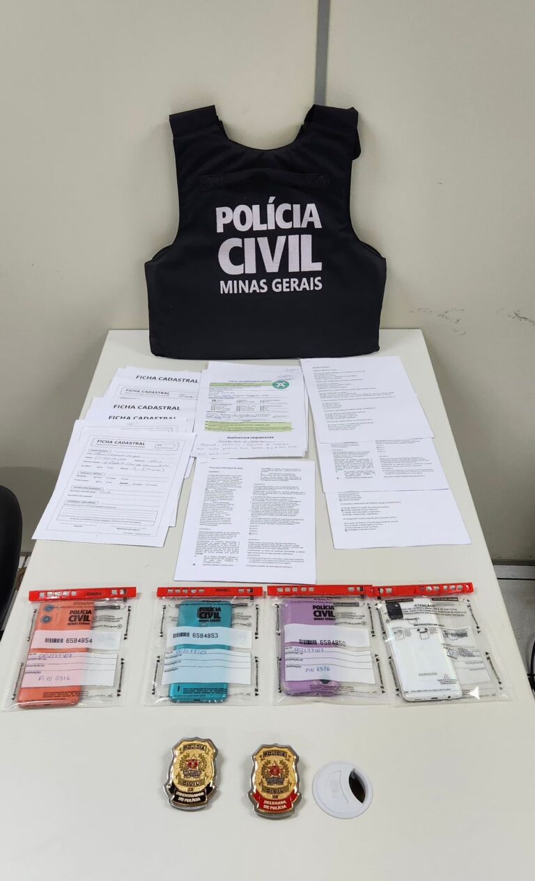 PCMG desarticula golpe de falsas vagas de emprego com fraude bancária em Uberlândia