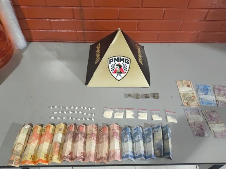 PM prende suspeito por tráfico e apreende drogas escondidas em residência em Ituiutaba