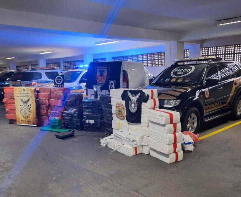 PM Rodoviária apreende carga milionária de 1,7 tonelada de maconha em operação conjunta em Uberlândia