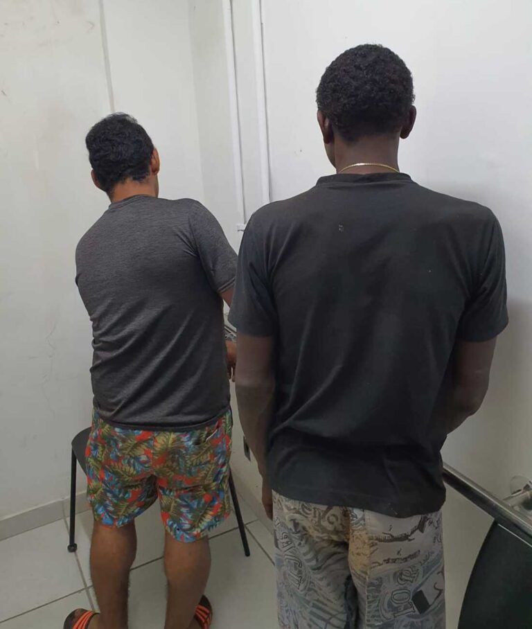 PCMG prende dois suspeitos de furtos de ferragens em obra no Bairro Novo Mundo, em Uberlândia
