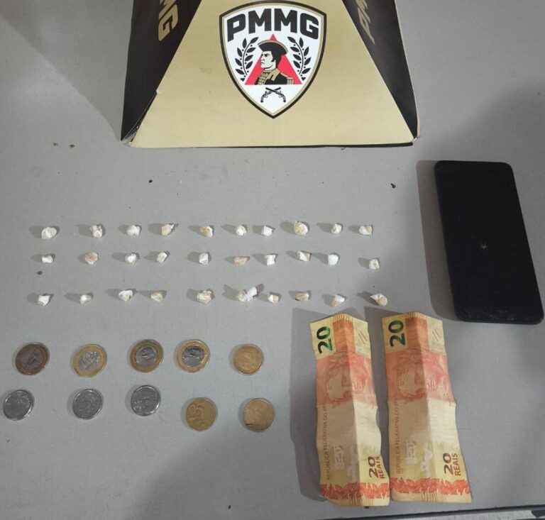PM prende homem por tráfico de drogas com 30 pedras de crack próximo à rodoviária de Ituiutaba